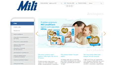 Desktop Screenshot of mili.com.br